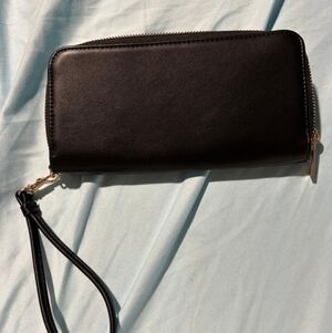 A New Day Black Wristlet